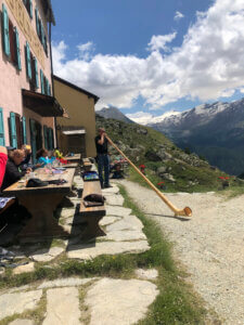 Wanderung von Zermatt zur Trifthütte