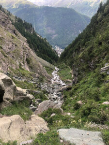 Wanderung von Zermatt zur Trifthütte