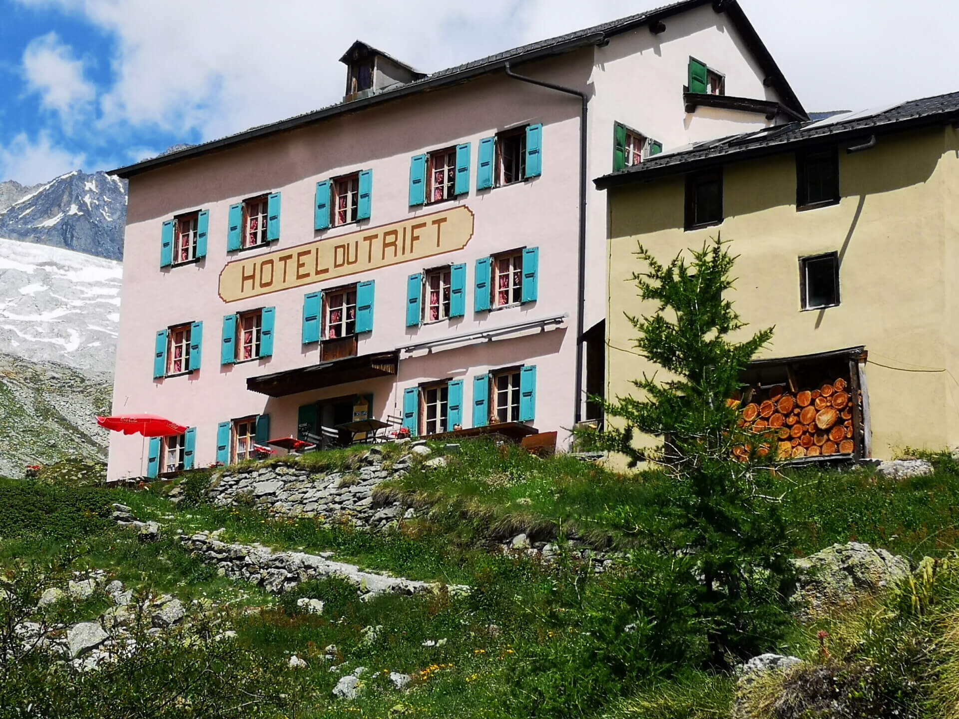 Wanderung von Zermatt zur Trifthütte