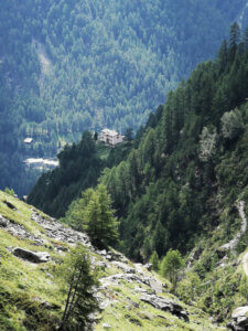 Wanderung von Zermatt zur Trifthütte